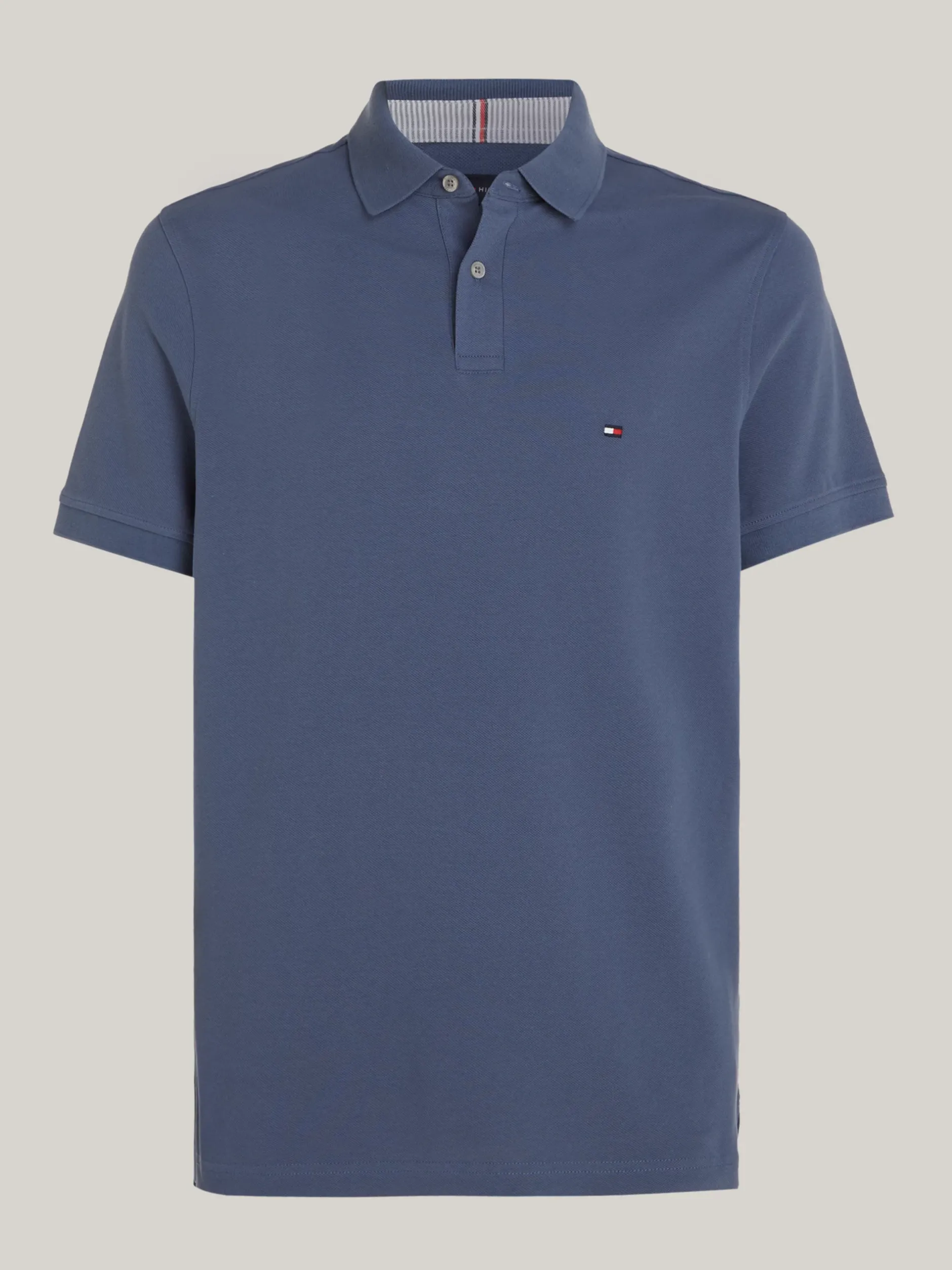 Koszulki Polo*Tommy Hilfiger Koszulka Polo O Regularnym Kroju Z Flagą 1985 Collection FADED INDIGO