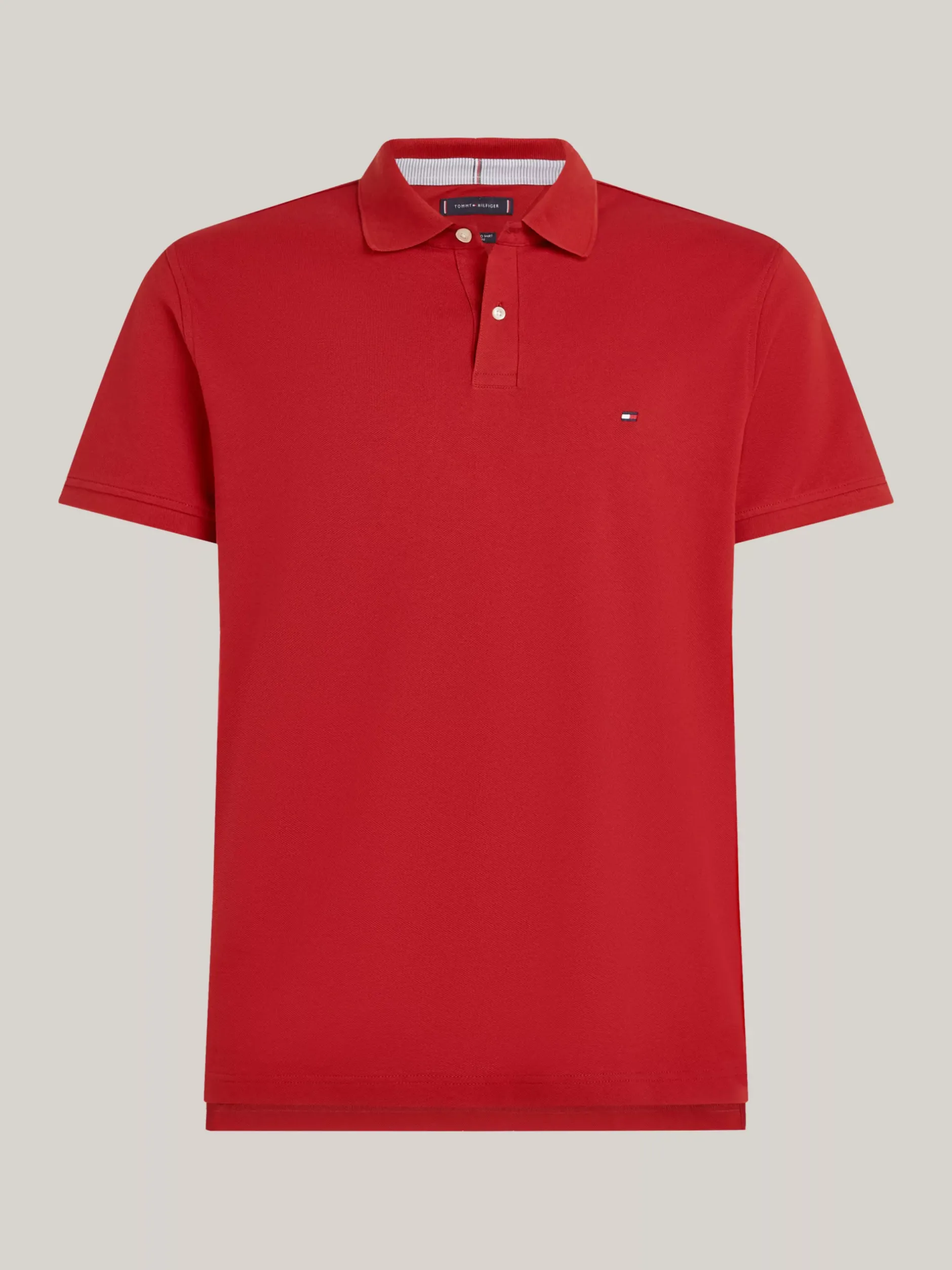 Koszulki Polo*Tommy Hilfiger Koszulka Polo O Regularnym Kroju Z Flagą 1985 Collection DARK MAGMA