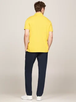 Koszulki Polo*Tommy Hilfiger Koszulka Polo O Regularnym Kroju Z Flagą 1985 Collection PRIMARY YELLOW