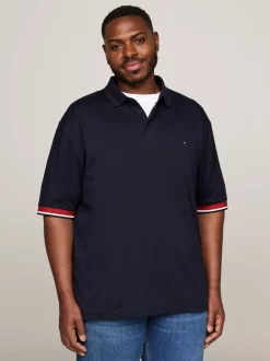 Koszulki Polo*Tommy Hilfiger Koszulka Polo Z Kolekcji Plus DESERT SKY