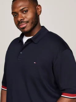 Koszulki Polo*Tommy Hilfiger Koszulka Polo Z Kolekcji Plus DESERT SKY