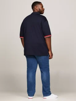 Koszulki Polo*Tommy Hilfiger Koszulka Polo Z Kolekcji Plus DESERT SKY