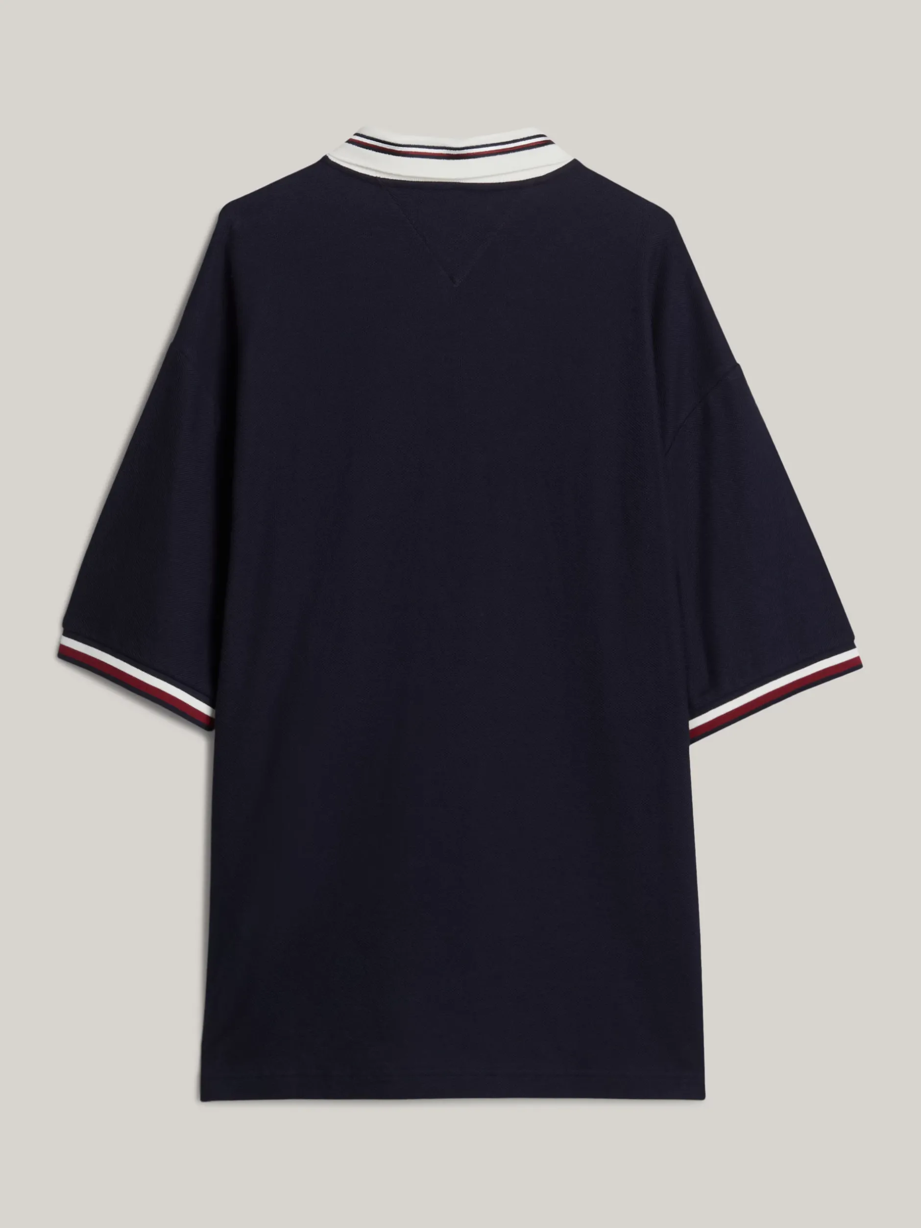 Koszulki Polo*Tommy Hilfiger Koszulka Polo Z Wyhaftowanym Emblematem DESERT SKY