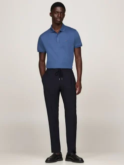 Koszulki Polo*Tommy Hilfiger Koszulka Polo Z Wyszywanym Logo AEGEAN SEA