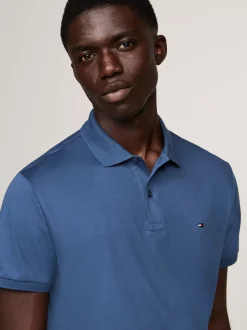 Koszulki Polo*Tommy Hilfiger Koszulka Polo Z Wyszywanym Logo AEGEAN SEA