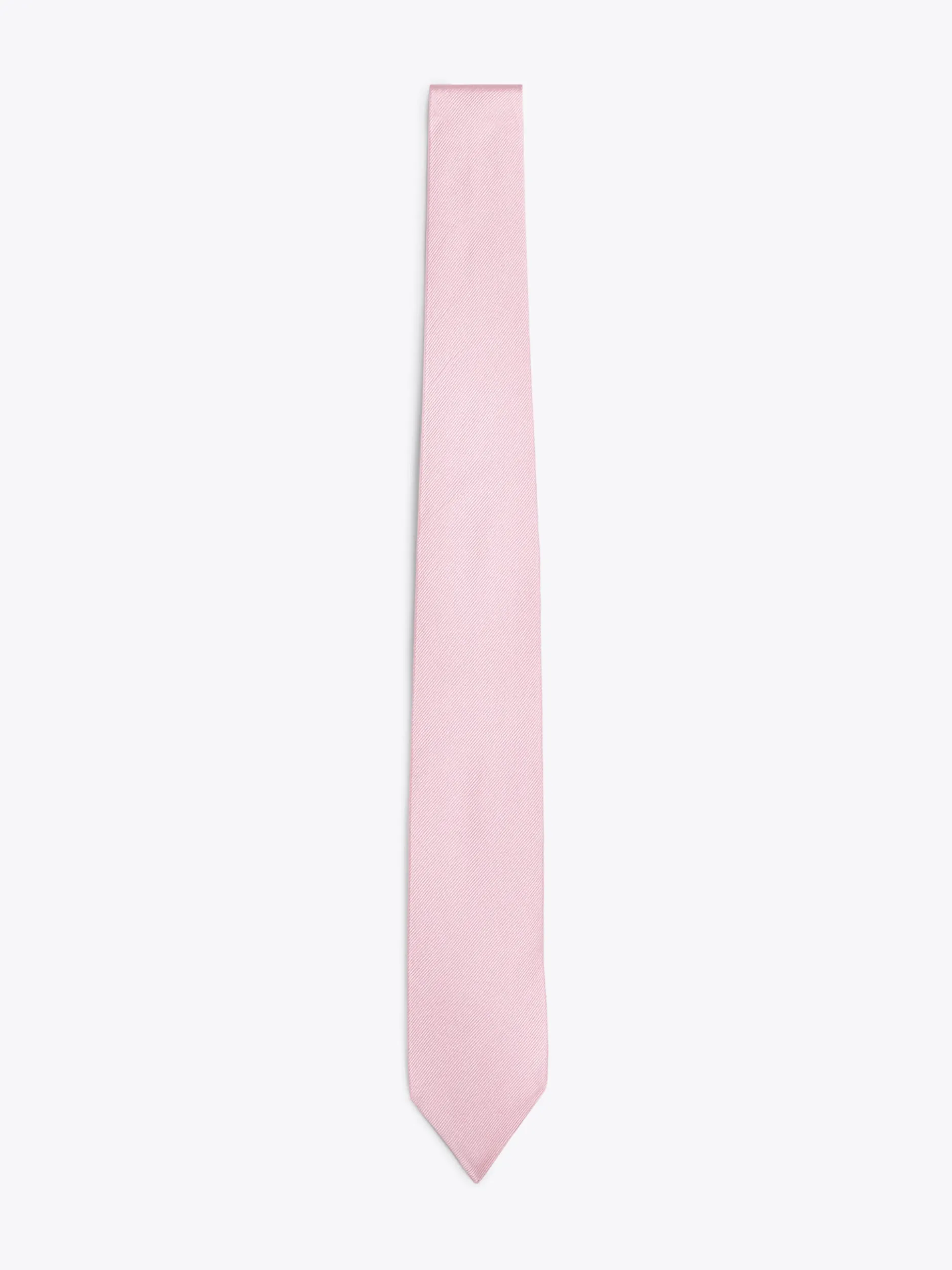 Krawaty & Poszetki*Tommy Hilfiger Krawat Z Jedwabnej Tkaniny PINK SHADE