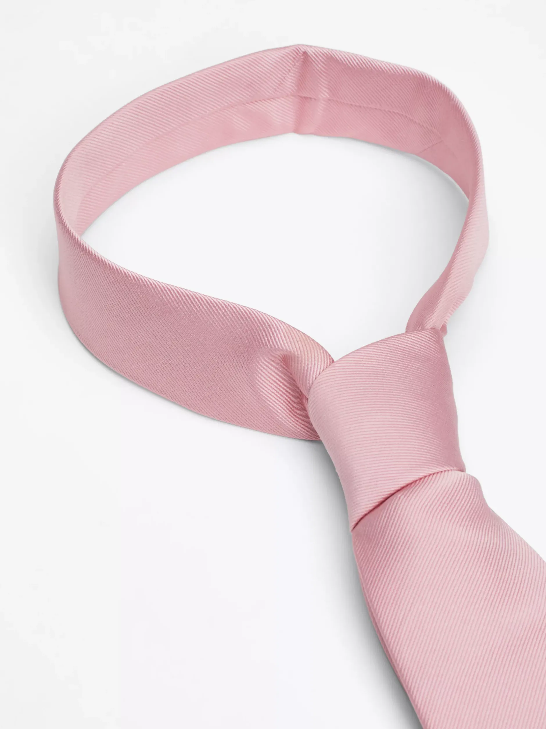 Krawaty & Poszetki*Tommy Hilfiger Krawat Z Jedwabnej Tkaniny PINK SHADE
