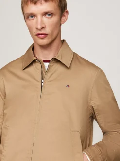 Kurtki & Płaszcze|Bomberki*Tommy Hilfiger Kurtka Ivy Z Zapięciem Na Zamek SAFARI CANVAS
