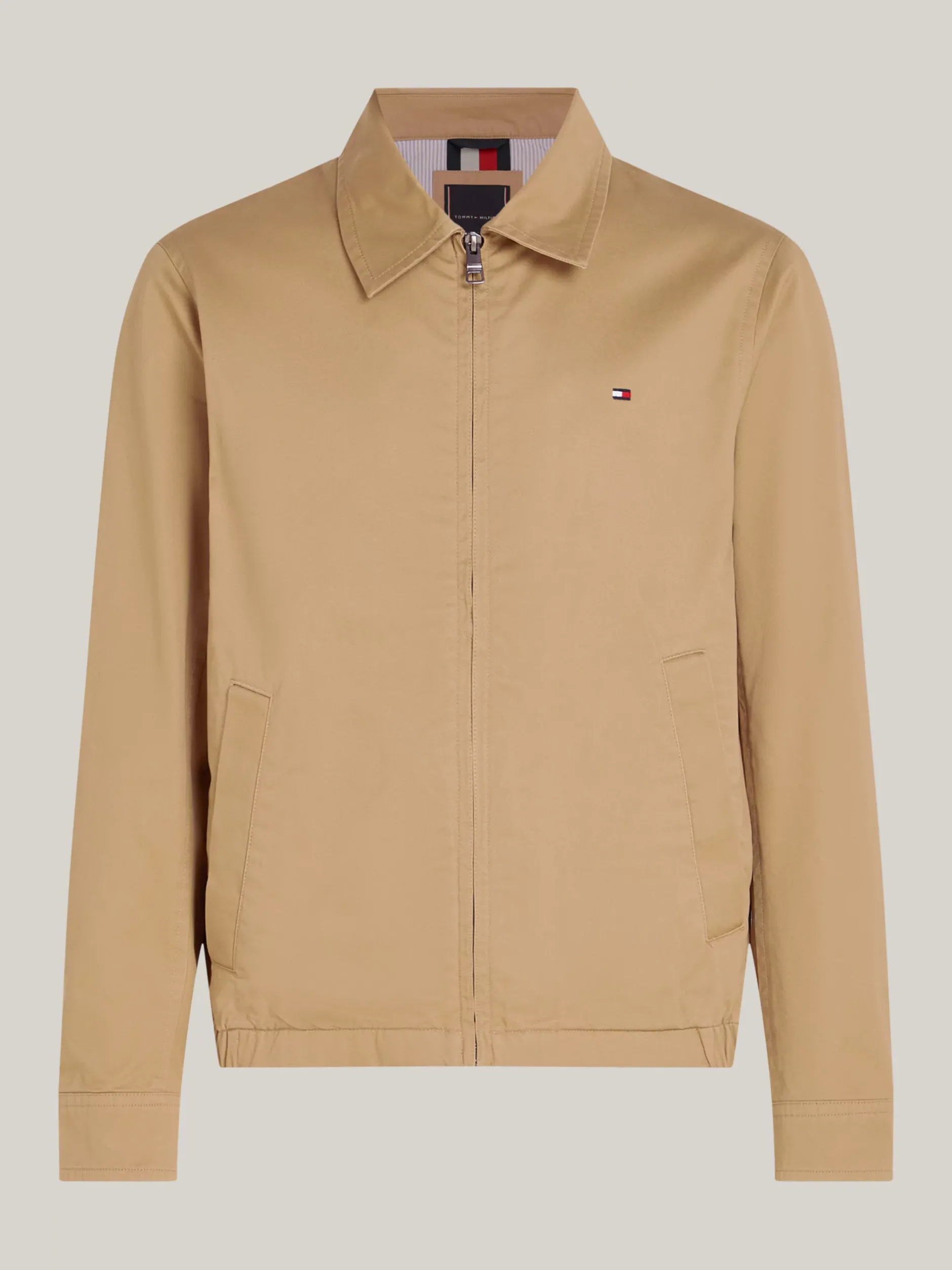 Kurtki & Płaszcze|Bomberki*Tommy Hilfiger Kurtka Ivy Z Zapięciem Na Zamek SAFARI CANVAS