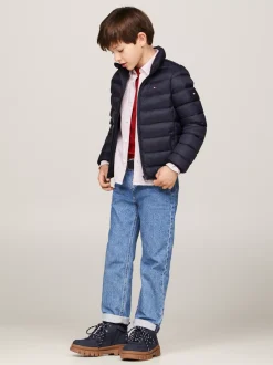 Kurtki I Płaszcze|Kurtki*Tommy Hilfiger Kurtka Puchowa Essential O Dopasowanym Kroju DESERT SKY