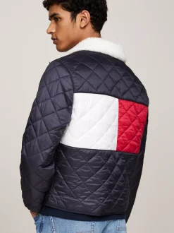 Kurtki & Płaszcze*Tommy Hilfiger Kurtka Typu Trucker 3 W 1 Ryan Z Denimu DENIM DARK