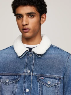 Kurtki & Płaszcze*Tommy Hilfiger Kurtka Typu Trucker 3 W 1 Ryan Z Denimu DENIM DARK