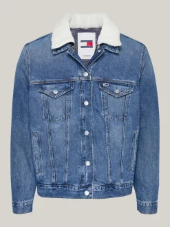 Kurtki & Płaszcze*Tommy Hilfiger Kurtka Typu Trucker 3 W 1 Ryan Z Denimu DENIM DARK