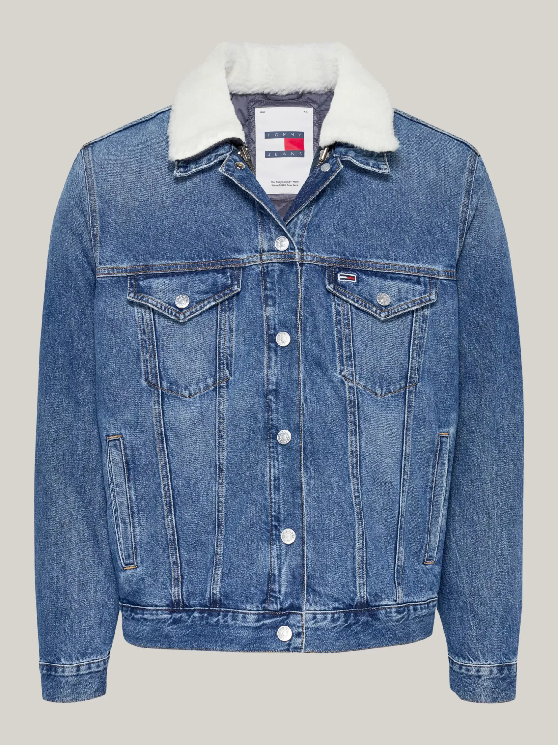 Kurtki & Płaszcze*Tommy Hilfiger Kurtka Typu Trucker 3 W 1 Ryan Z Denimu DENIM DARK