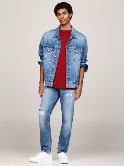 Kurtki & Płaszcze*Tommy Hilfiger Kurtka Typu Trucker Ryan Z Denimu DENIM MEDIUM