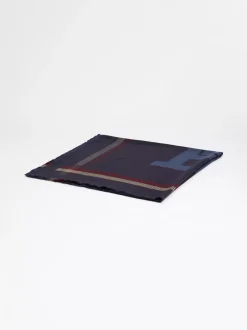 Szaliki|Szaliki*Tommy Hilfiger Kwadratowy Szal Z Monogramem TH CORP MIX