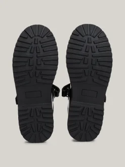 Obuwie I Akcesoria*Tommy Hilfiger Lakierki Z Zapięciem Na Rzep BLACK