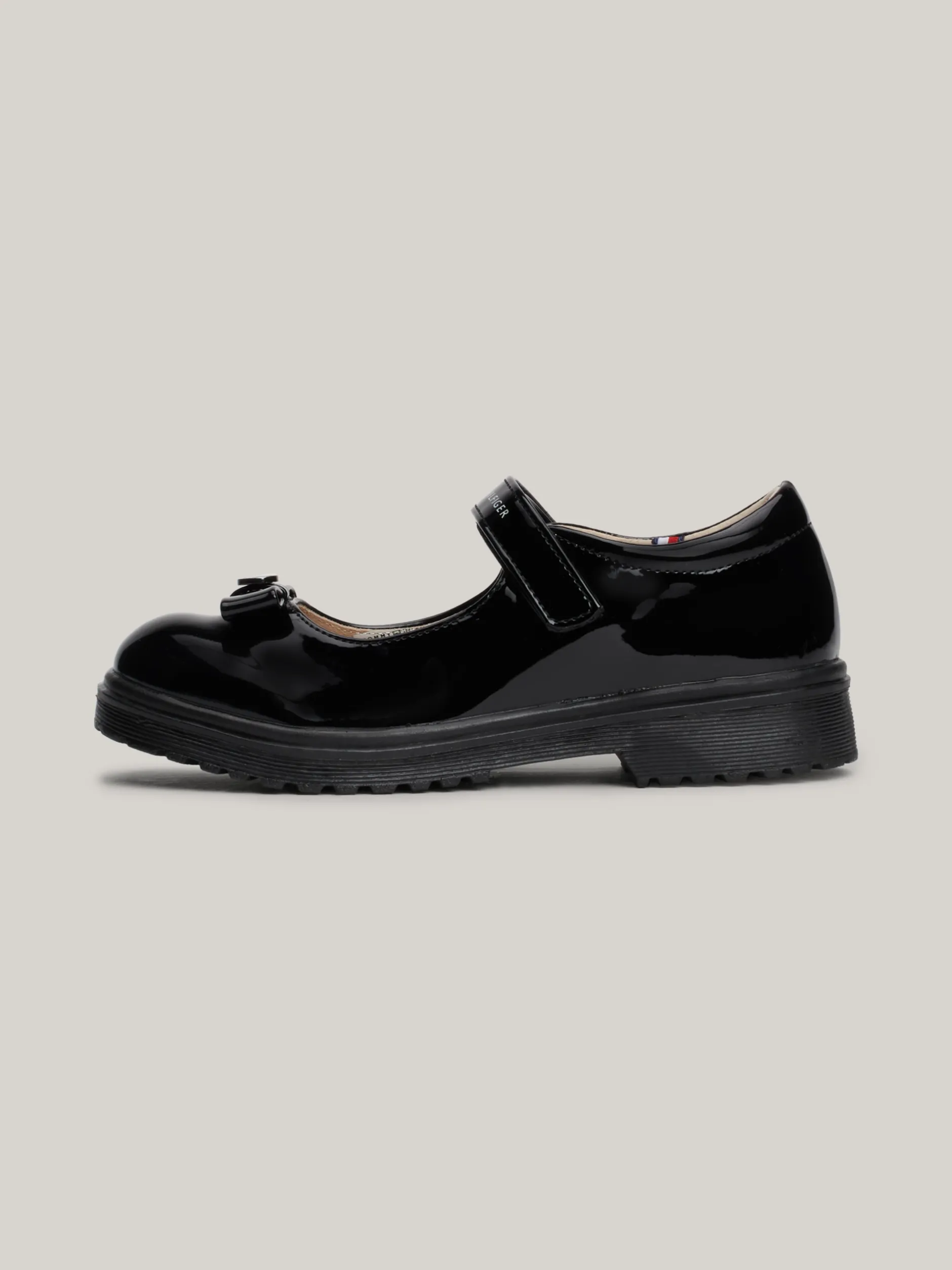 Obuwie I Akcesoria*Tommy Hilfiger Lakierki Z Zapięciem Na Rzep BLACK