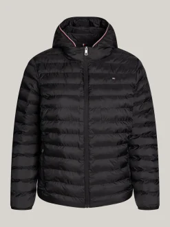 Kurtki & Płaszcze*Tommy Hilfiger Lekka Ocieplana Kurtka Curve BLACK