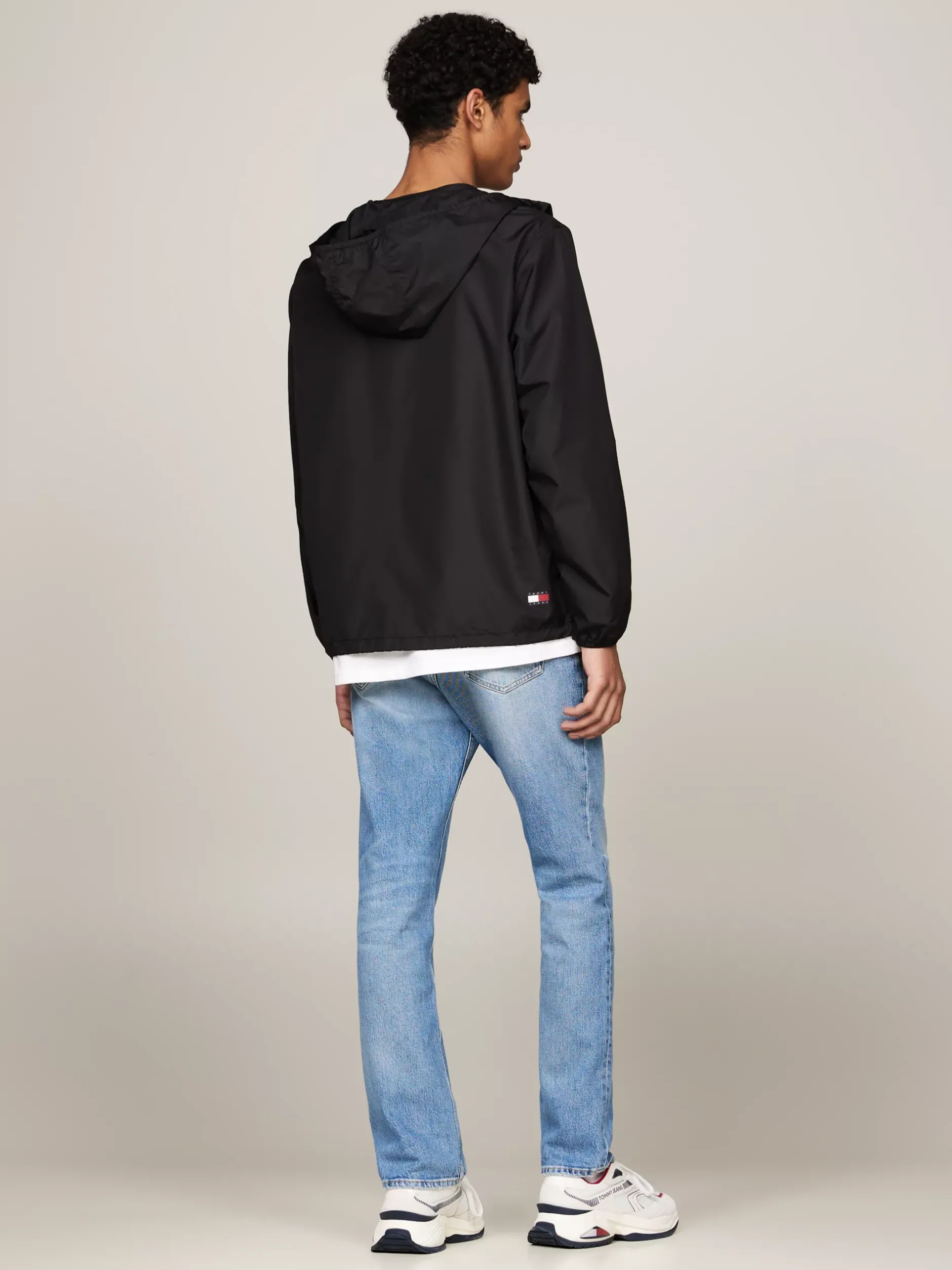 Kurtki & Płaszcze*Tommy Hilfiger Lekka Wiatrówka Chicago BLACK
