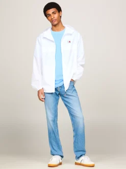 Kurtki & Płaszcze*Tommy Hilfiger Lekka Wiatrówka Chicago WHITE