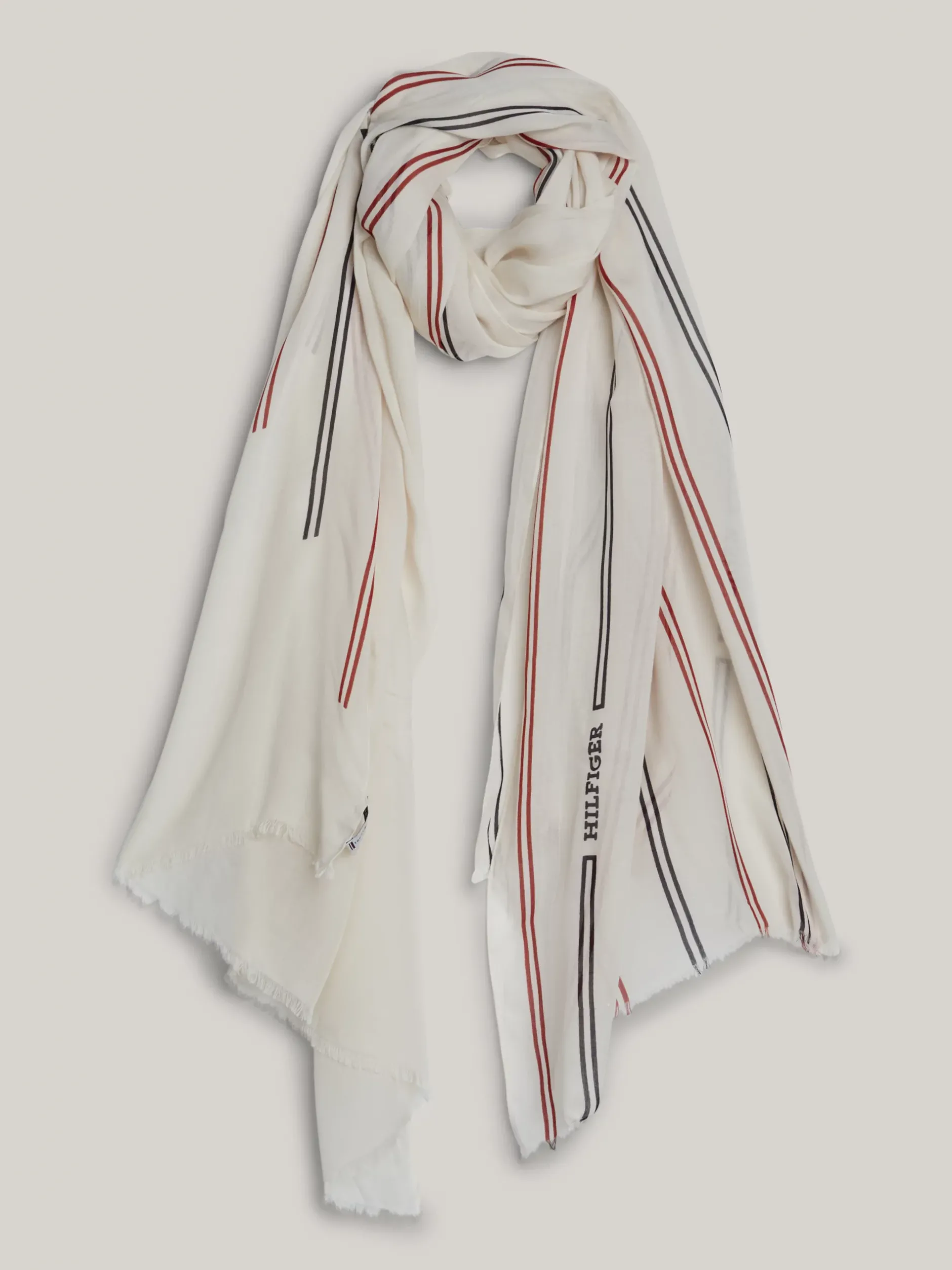 Szaliki|Szaliki*Tommy Hilfiger Lekki Szal Essential ANCIENT WHITE