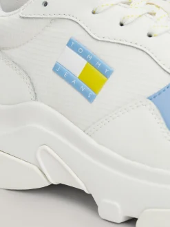 Sneakersy*Tommy Hilfiger Lekkie Buty Sportowe Z Kontrastowymi Wstawkami WESTSIDE BLUE