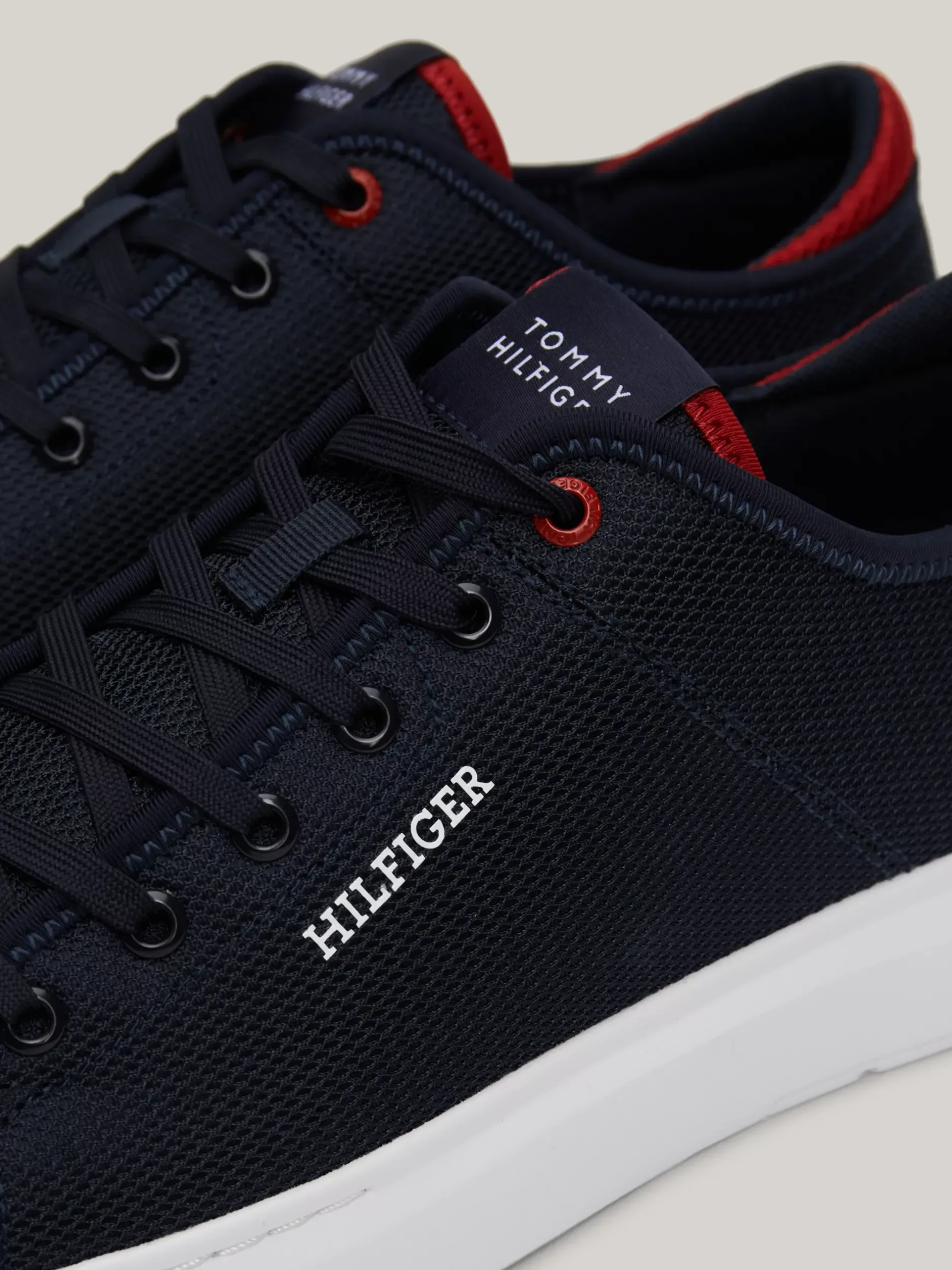 Sneakersy*Tommy Hilfiger Lekkie Buty Sportowe Z Siateczki DESERT SKY