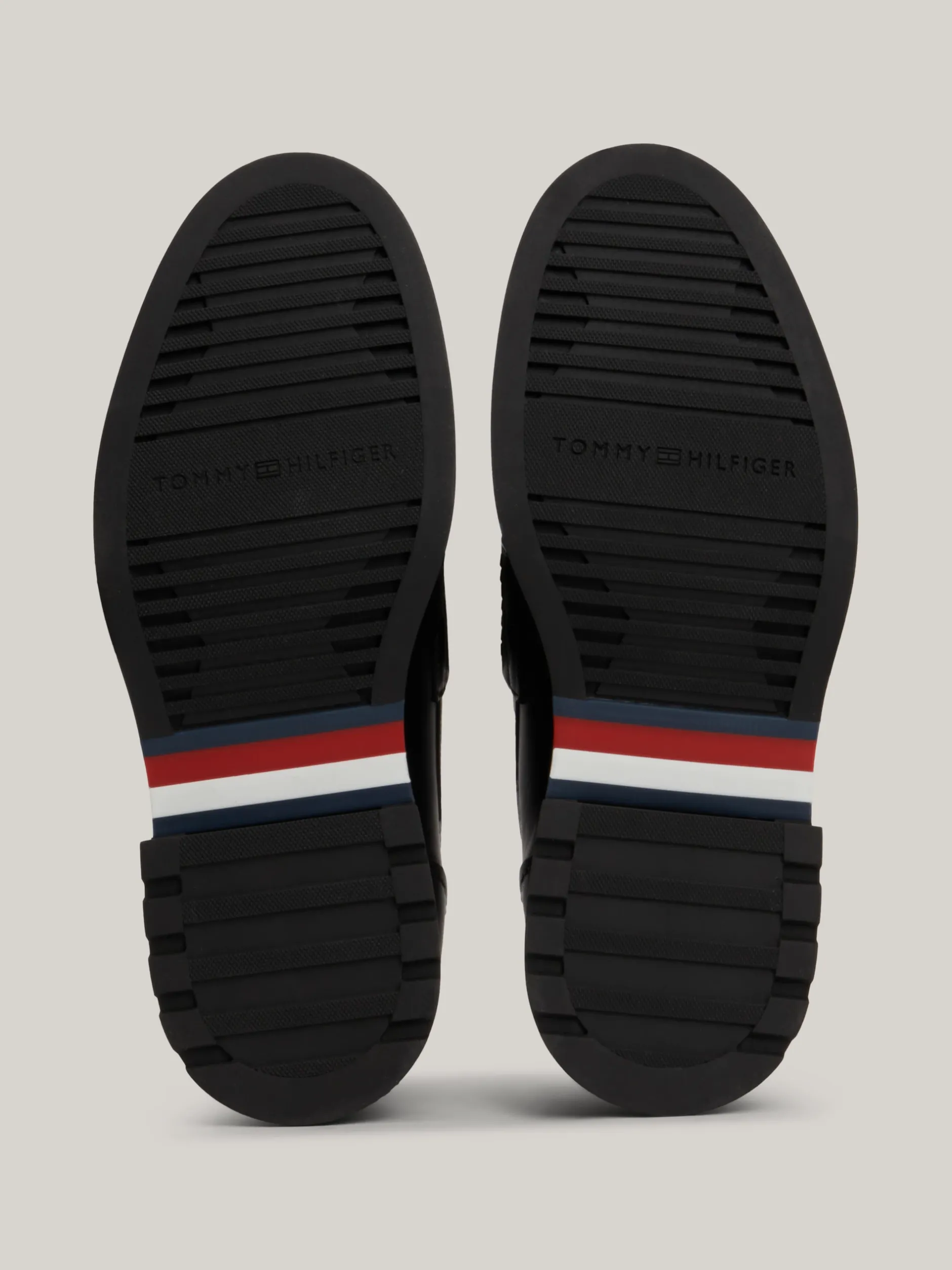 Mokasyny & Buty Żeglarskie|Buty Casual*Tommy Hilfiger Lekkie Mokasyny Ze Skóry BLACK