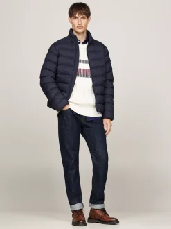 Buty Sznurowane|Buty*Tommy Hilfiger Lekkie Skórzane Buty Nad Kostkę WINTER COGNAC