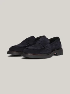 Mokasyny & Buty Żeglarskie|Buty Casual*Tommy Hilfiger Lekkie Zamszowe Mokasyny DESERT SKY