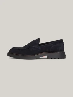 Mokasyny & Buty Żeglarskie|Buty Casual*Tommy Hilfiger Lekkie Zamszowe Mokasyny DESERT SKY