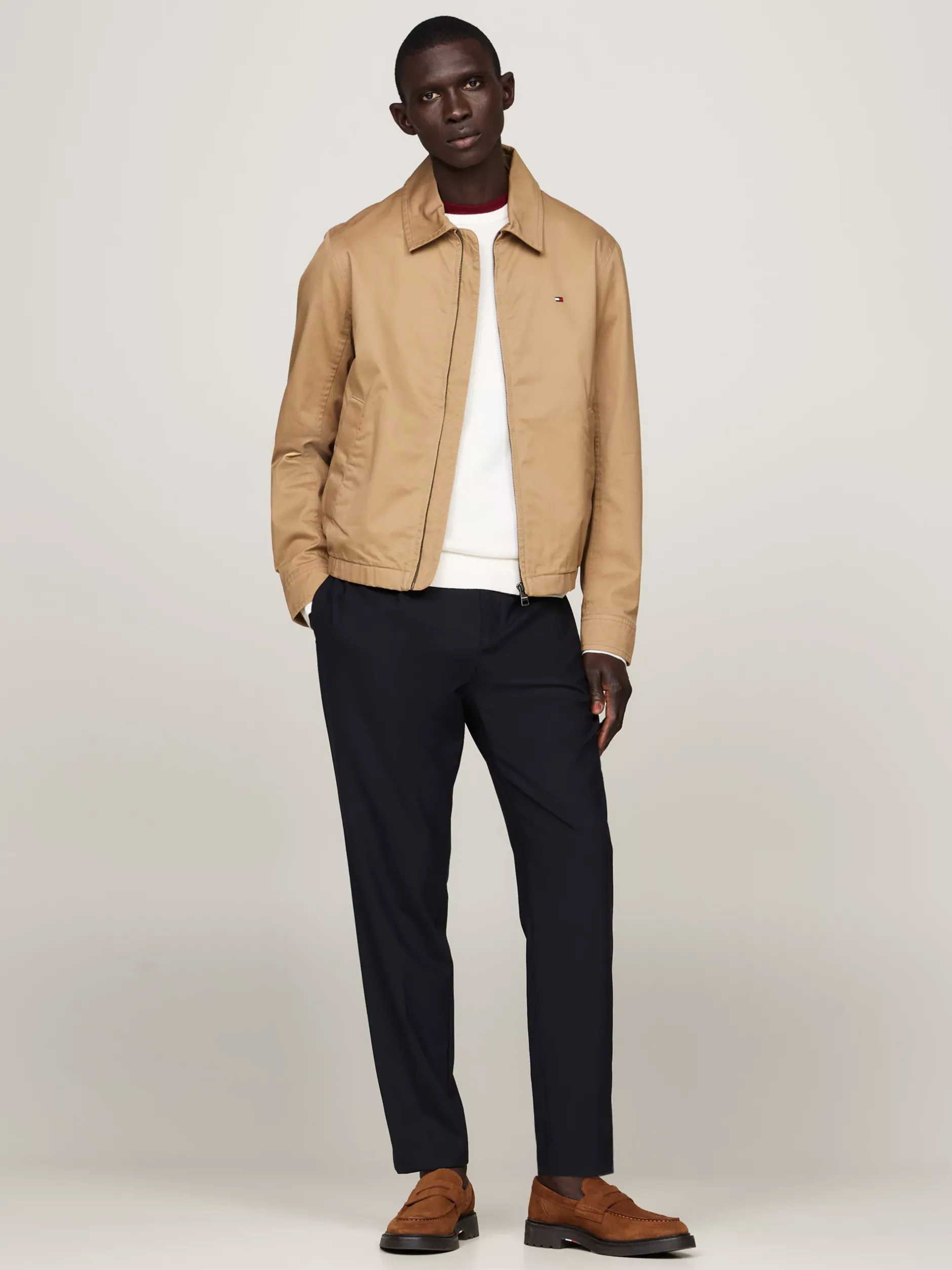 Mokasyny & Buty Żeglarskie|Buty Casual*Tommy Hilfiger Lekkie Zamszowe Mokasyny COCONUT GROVE