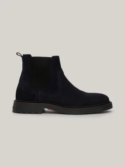 Sztyblety|Buty*Tommy Hilfiger Lekkie Zamszowe Sztyblety DESERT SKY