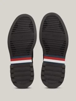 Sztyblety|Buty*Tommy Hilfiger Lekkie Zamszowe Sztyblety DARK COFFEE