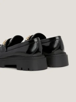 Obuwie I Akcesoria*Tommy Hilfiger Loafersy Ze Szczotkowanym Wykończeniem BLACK