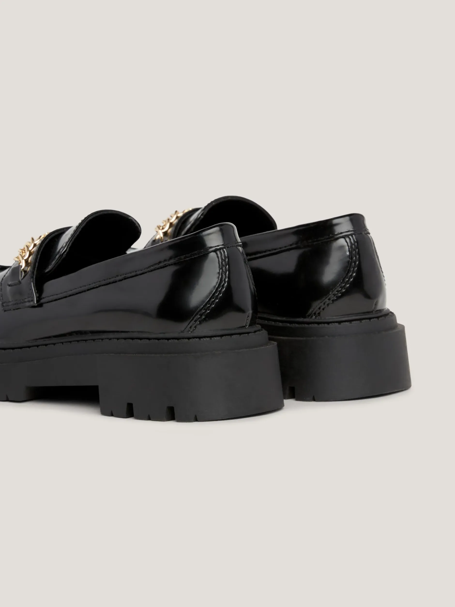 Obuwie I Akcesoria*Tommy Hilfiger Loafersy Ze Szczotkowanym Wykończeniem BLACK