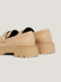 Obuwie I Akcesoria*Tommy Hilfiger Loafersy Ze Szczotkowanym Wykończeniem CAMEL