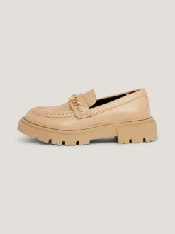 Obuwie I Akcesoria*Tommy Hilfiger Loafersy Ze Szczotkowanym Wykończeniem CAMEL