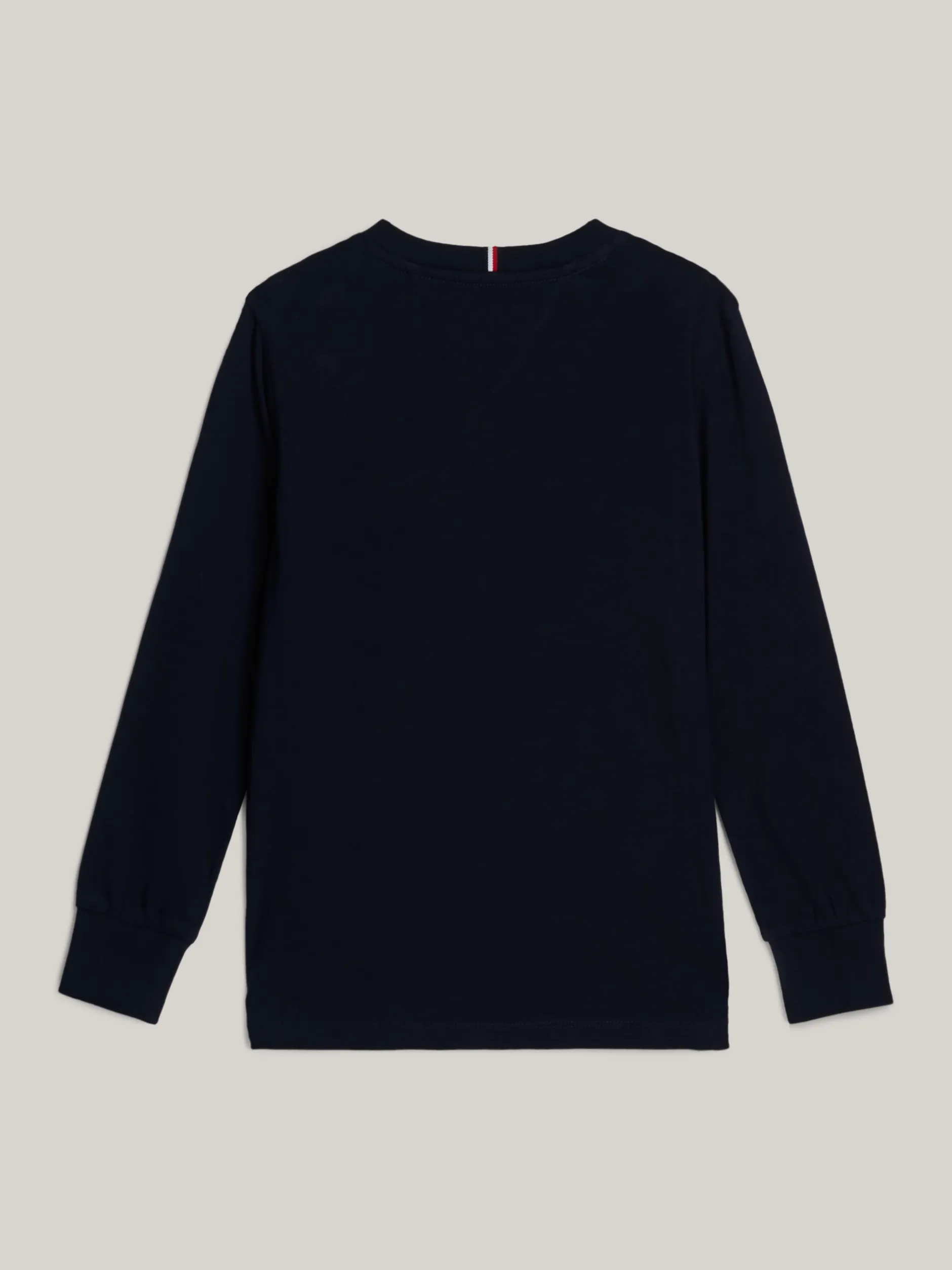 T-Shirty I Koszulki Polo*Tommy Hilfiger Longsleeve Adaptive Z Wyhaftowanym Logo DESERT SKY