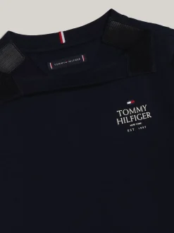 T-Shirty I Koszulki Polo*Tommy Hilfiger Longsleeve Adaptive Z Wyhaftowanym Logo DESERT SKY