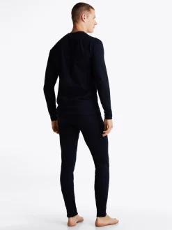 Stroje Domowe*Tommy Hilfiger Longsleeve Termoaktywny DESERT SKY