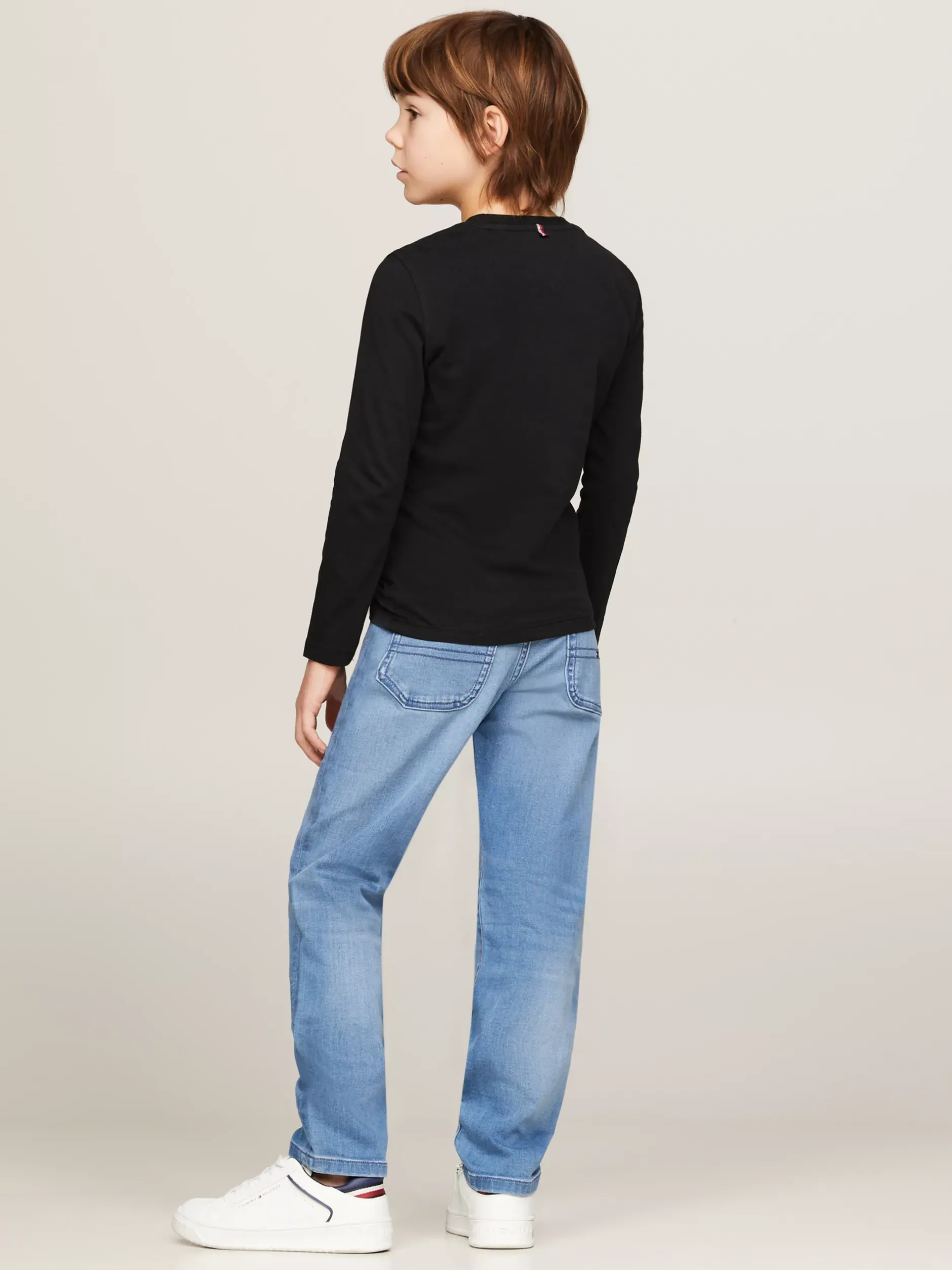 T-Shirty I Koszulki Polo*Tommy Hilfiger Longsleeve Z Bawełny Organicznej METEORITE