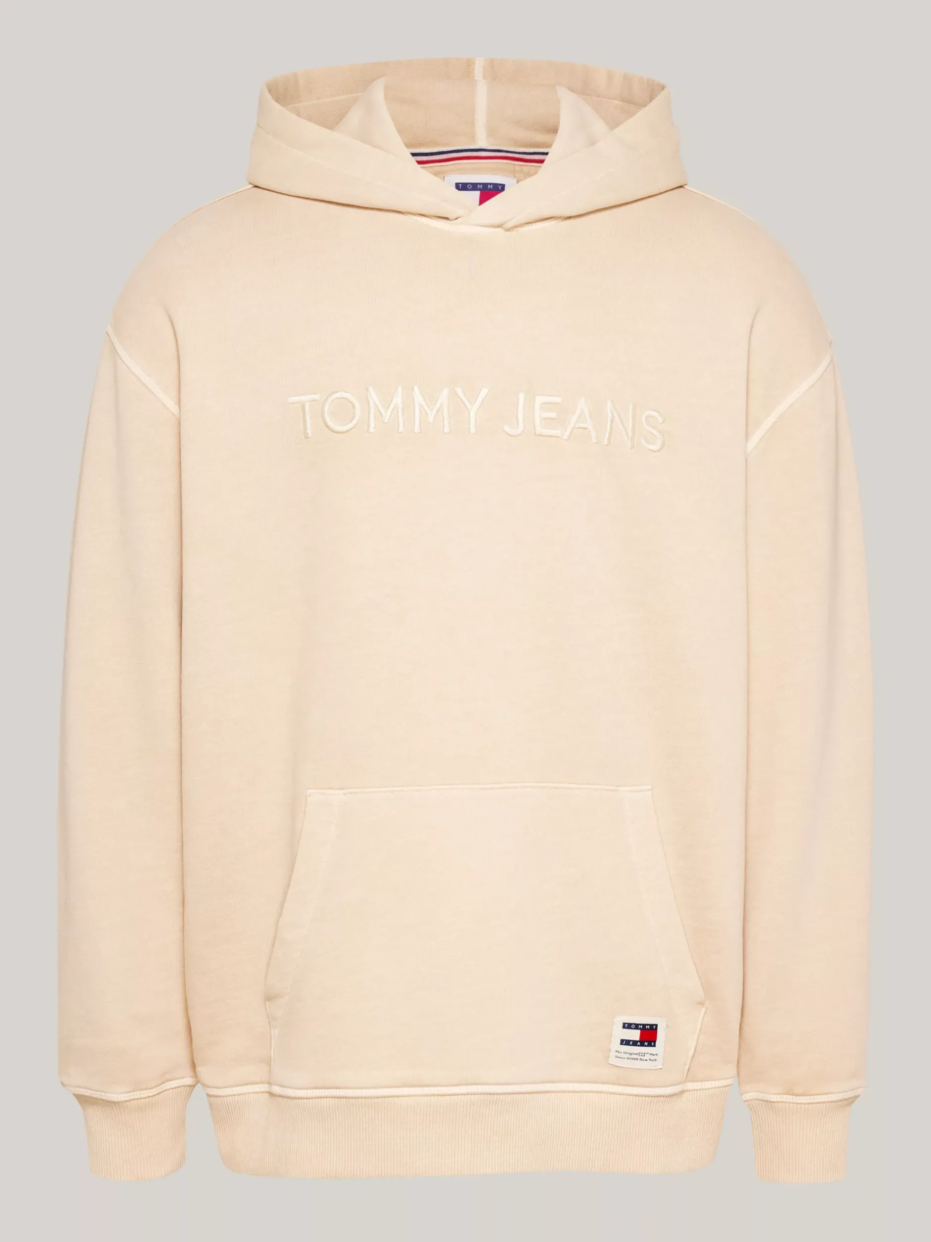 Bluzy Dresowe & Z Kapturem*Tommy Hilfiger Luźna Bluza Z Kapturem I Logo GENTLE GOLD