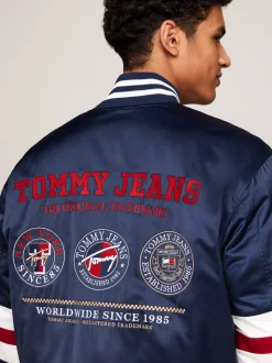 Kurtki & Płaszcze|Bomberki*Tommy Hilfiger Luźna Kurtka Bomber Z Kolekcji Explorer DARK NIGHT NAVY