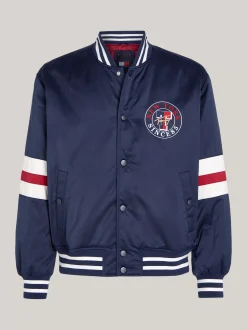 Kurtki & Płaszcze|Bomberki*Tommy Hilfiger Luźna Kurtka Bomber Z Kolekcji Explorer DARK NIGHT NAVY
