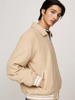 Kurtki & Płaszcze|Bomberki*Tommy Hilfiger Luźna Kurtka Ze Sztruksu GENTLE GOLD