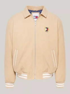 Kurtki & Płaszcze|Bomberki*Tommy Hilfiger Luźna Kurtka Ze Sztruksu GENTLE GOLD