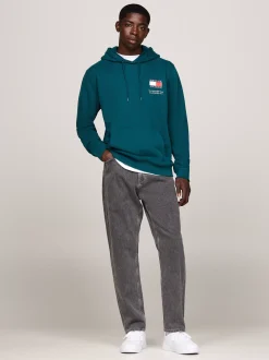 Jeansy*Tommy Hilfiger Luźne Jeansy Isaac Z Efektem Wyblaknięcia DENIM BLACK