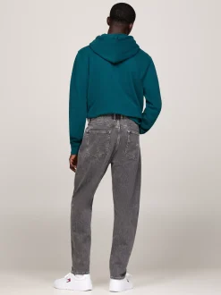 Jeansy*Tommy Hilfiger Luźne Jeansy Isaac Z Efektem Wyblaknięcia DENIM BLACK